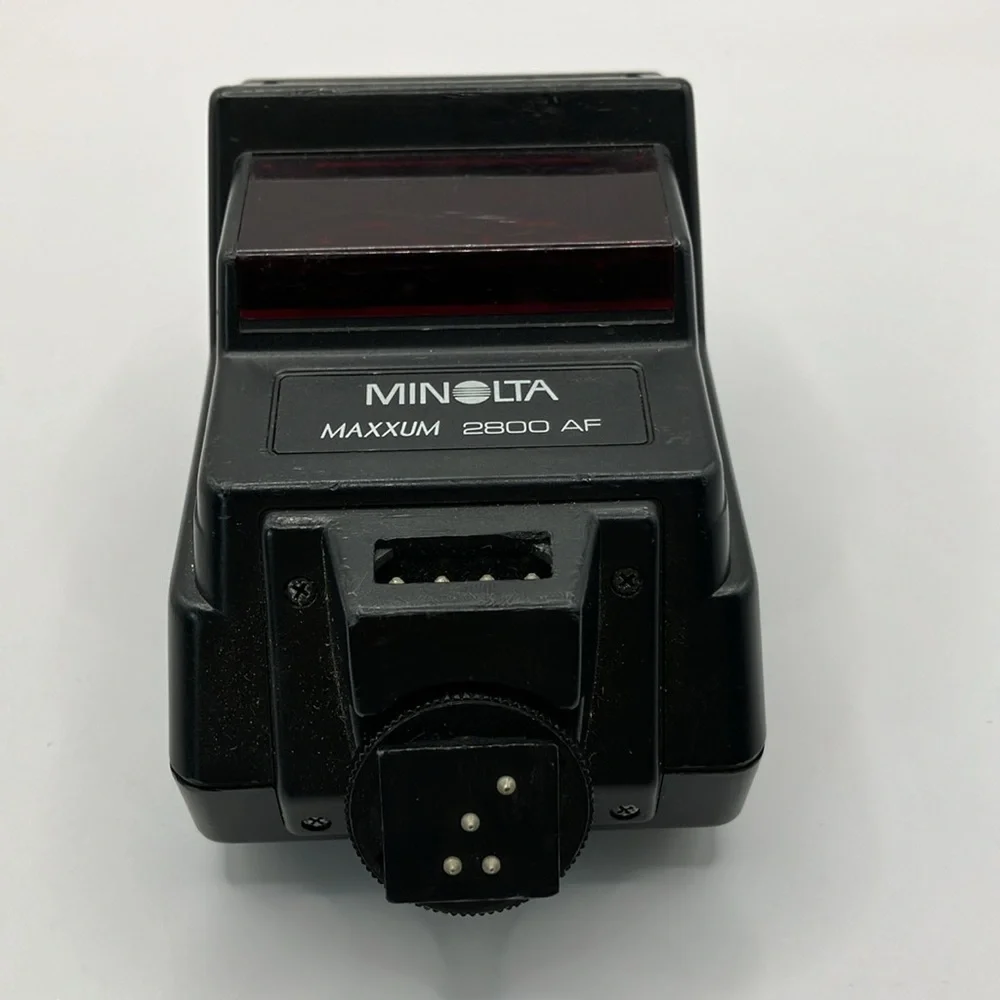 Minolta Maxxum 2800‎ AF Flash for Camera Untested